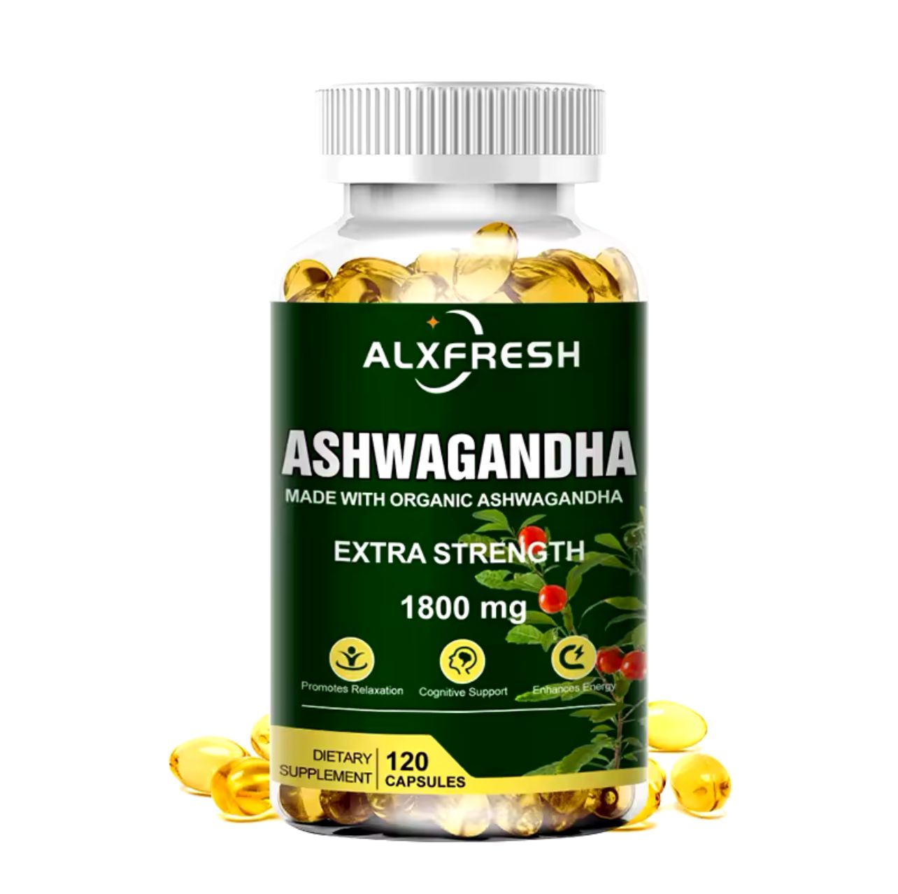 Organic ashwagandha capsules
