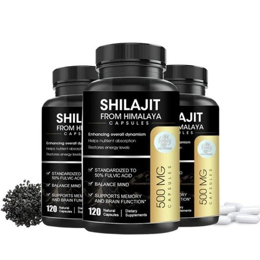 Organic shilajit capsules